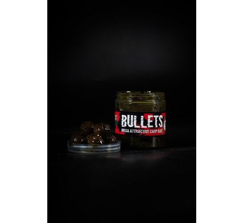 G.B.U. Dipované boilies BULLETS CRABILL 200g