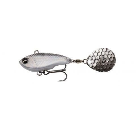 Savage Gear Tail Spinner Fat Tail Spin Sinking White Silver