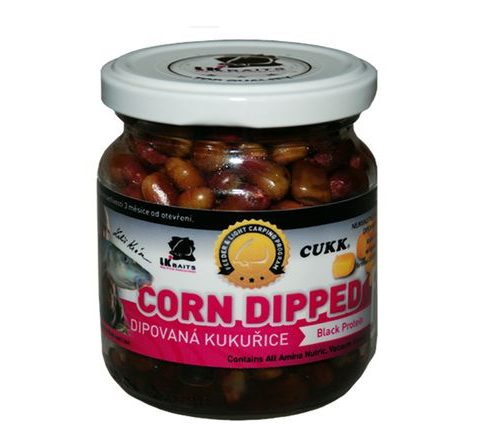 LK Baits Dipovaná kukuřice 220ml