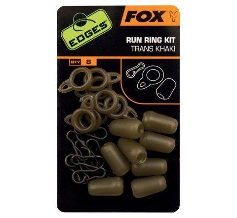 Fox Sestava na únikovou montáž Edges Run Ring Kit 8ks