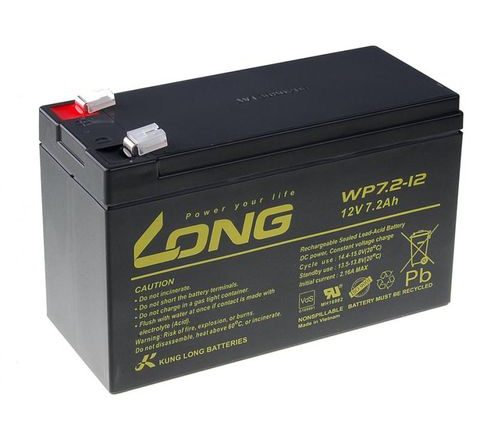 Long Olověný akumulátor 12V 7Ah pro echoloty