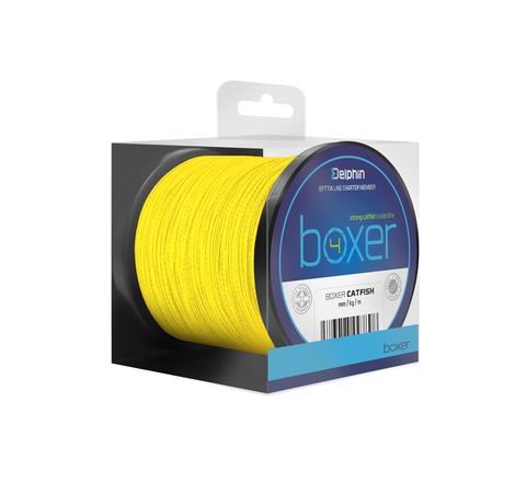 Delphin Šňůra Boxer 4 fluo žlutá