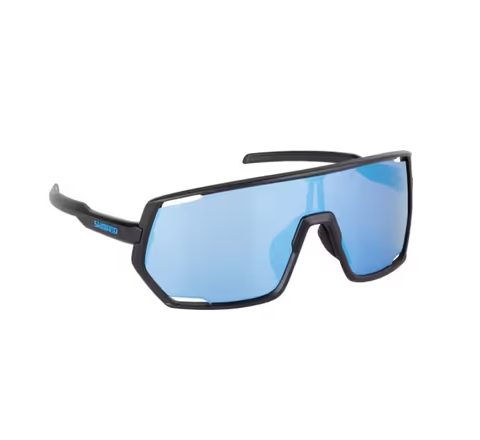 Shimano Polarizační brýle Lesath Matte Black & Blue Mirror
