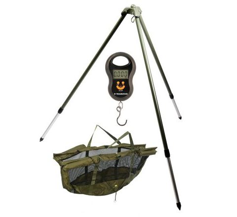 Giants Fishing Stojan na vážení Weigh Tripod + vážící sak + váha ZDARMA!