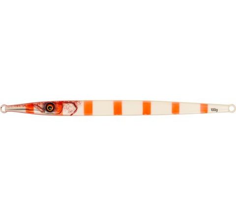 Westin Jig Flashin’ Garfish Redhead Zebra UV