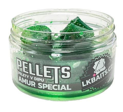 LK Baits Pelety v dipu Amur Special 12mm 60g