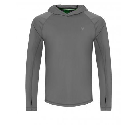 Korda UV triko UPF Hooded Top Charcoal
