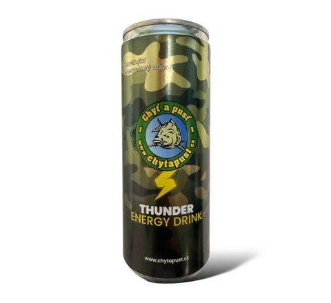 Chyť a pusť Energetický drink Thunder 250ml