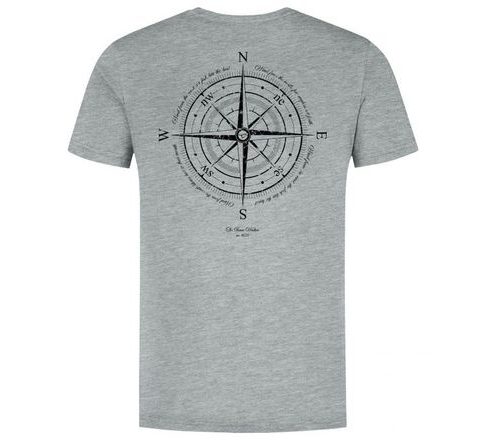 Korda Tričko Compass Heather Grey