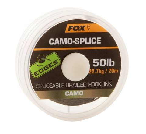 Fox Návazcová šňůrka Camo-Splice Hooklink 50lb 20m