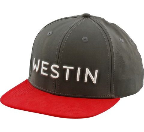 Westin Kšiltovka Smooth Viking Cap Grey/Red