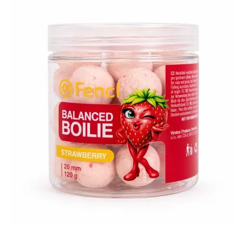 Fencl Balanced Boilie Strawberry 120g