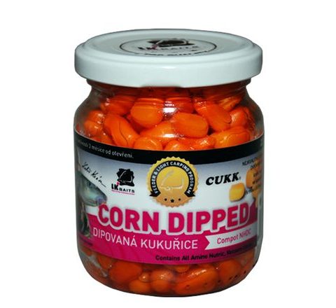LK Baits Dipovaná kukuřice 220ml