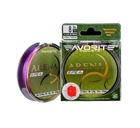 Favorite Šňůra Arena PE 4 purple 150m