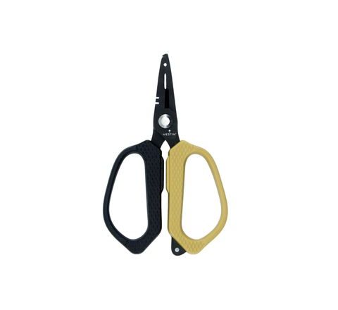 Westin Nůžky na pletenky Braid Scissor & Splitring Plier Stainless Black Sand