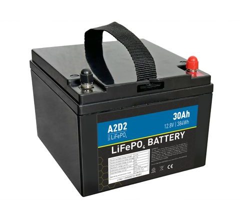 A2D2 Baterie LiFePO4 12,8V 30Ah M6