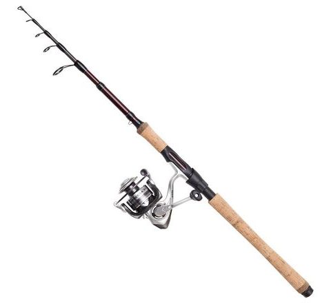 DAM Prut Impressa Tele Spinning Combo 2,4m 7-28g + Naviják 3000