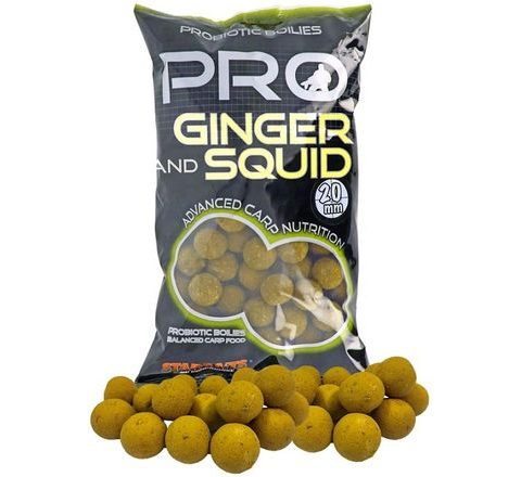 Starbaits Boilies Pro Ginger Squid 800g