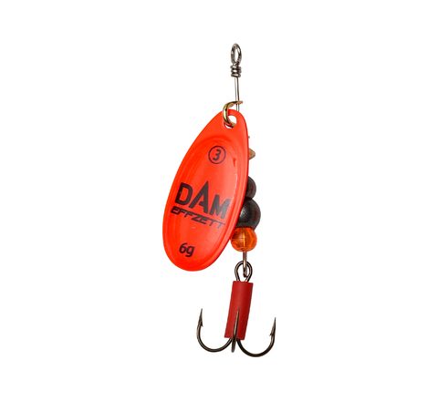 DAM Třpytka Effzett Fluo Spinner Red