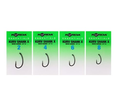 Korda Háčiky Essentials Kurv X 10ks