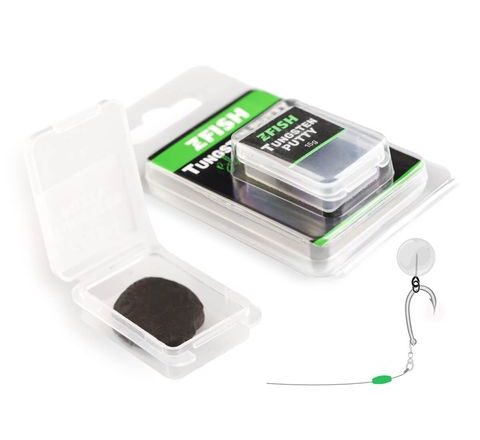 Zfish Plastické Olovo Tungsten Putty Black