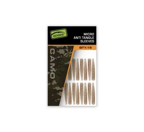 Fox Převleky Edges Camo Micro Anti Tangle Sleeves 15ks
