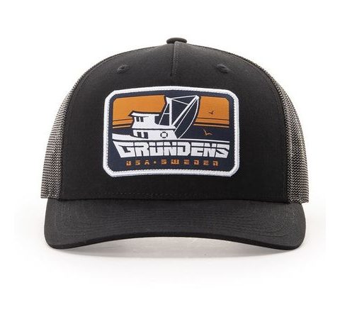 Grundéns Šiltovka Commercial Boat Trucker Black O/S