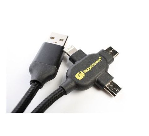 RidgeMonkey Napájací kábel Vault USB-A to Multi Out Cable 2m