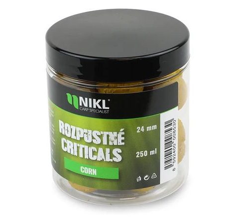 Nikl Rozpustné Criticals boilie Kukurica 250ml