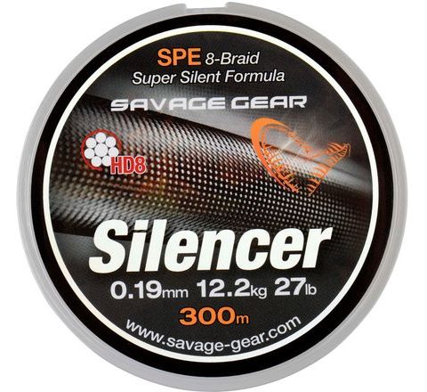 Savage Gear Šňůra HD8 Silencer Braid 120m Green