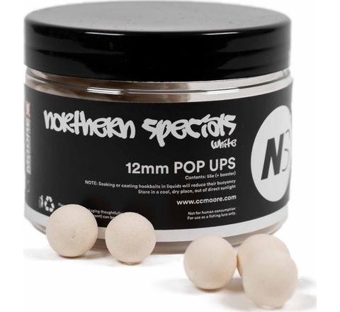 CC Moore Plovoucí boilie NS1 Pop Ups White