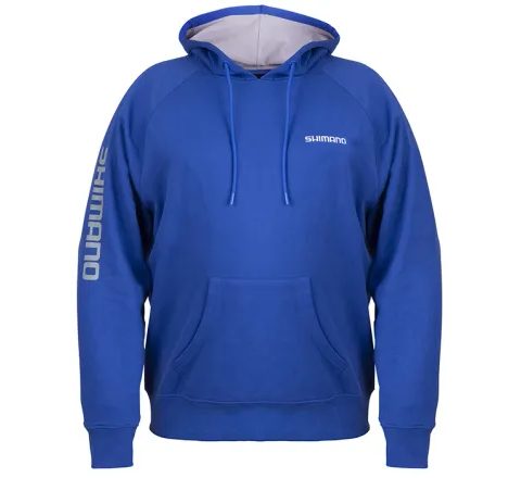 Shimano Mikina Wear Pull Over Hoodie Blue