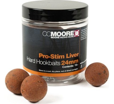 CC Moore Boilie Pro-Stim Liver Hard Hookbaits