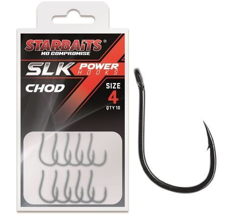 Starbaits Háčky Power PTFE Teflon Chod 10ks