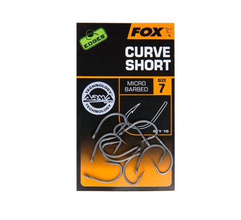 Fox Háčky EDGES Curve Shank Short 10ks