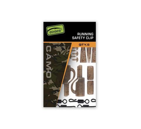 Fox Závěsky Edges Camo Running Safety Clip Kit 5ks