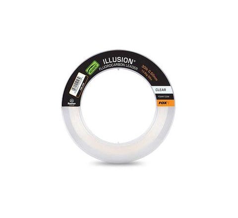 Fox Fluorocarbon Illusion Fluorocarbon Leader Clear 50m