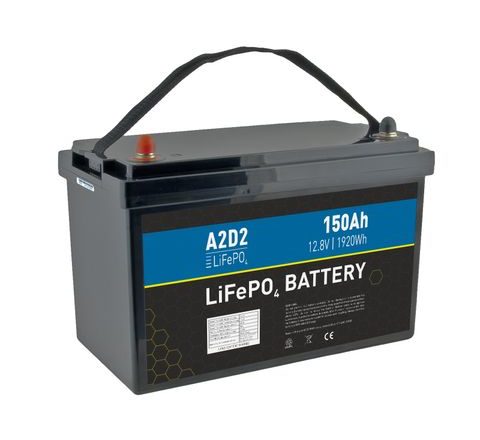 A2D2 Baterie LiFePO4 12,8V 150Ah M8 (REPT cells)