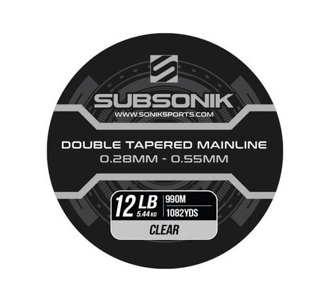 Sonik Vlasec Subsonik Double Tapered Hlavný Vlasec Číry 990m