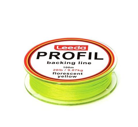 Leeda Profil Backing Line 20lb 100m Žltá