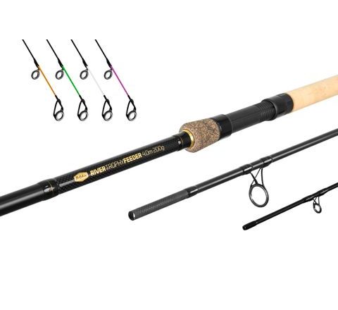 Delphin Prut River Trophy Feeder X-TRA + 4 špičky 360cm 200g