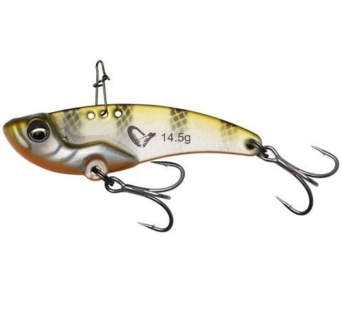 Savage Gear Wobler Vib Blade Olive Stripes