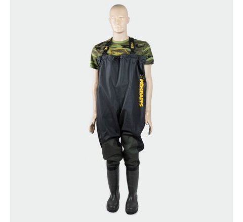 Mikbaits Detské prsačky Junior Slim Fit Black