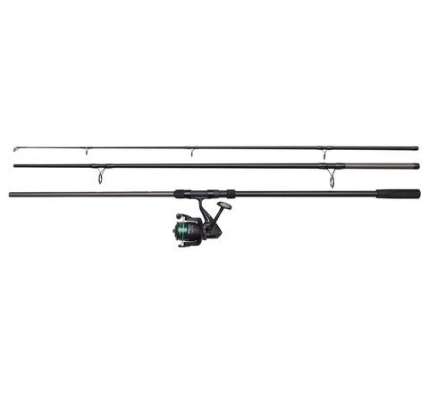 DAM Prut Full Tech Carp Combo 12ft 3lb 3 díl + Naviják 6000 + Vlasec