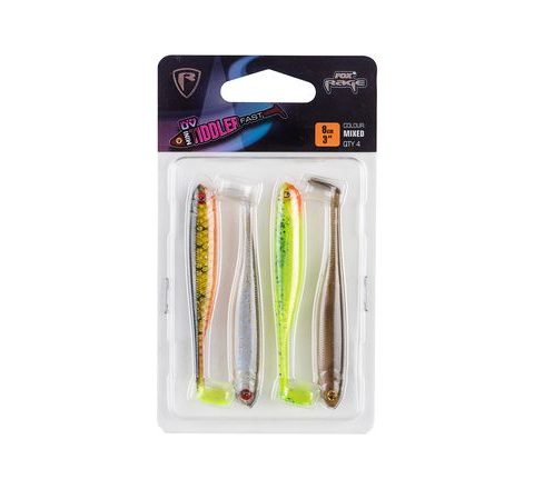 Fox Rage Gumová Nástraha Mini Tiddler Mixed Colour Pack 8cm 4ks