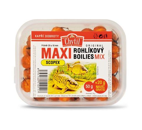 Chytil Rohlíkový boilies Maxi 20mm 60g