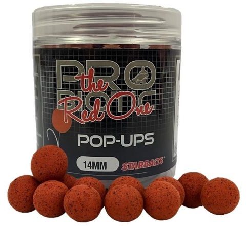Starbaits Plávajúce boilies Pop Up Pro Red One 50g