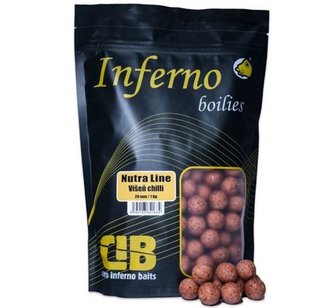Carp Inferno Boilies Nutra Line Višňa Chilli