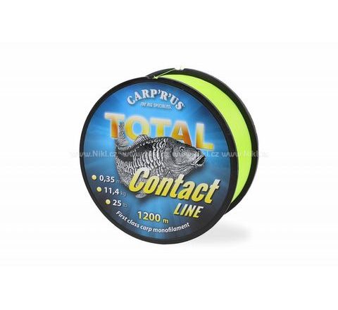 Carp ´R´ Us Vlasec Total Contact Line Yellow 1200m