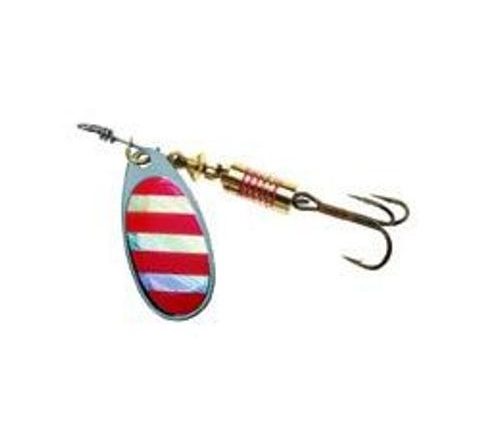 Balzer Rotační třpytka Colonel Z Red Stripe (stříbrná/červený pruh)